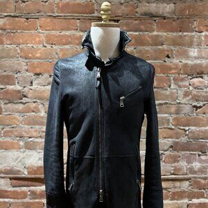 EMPRESA Italian Shearling Leather Jacket